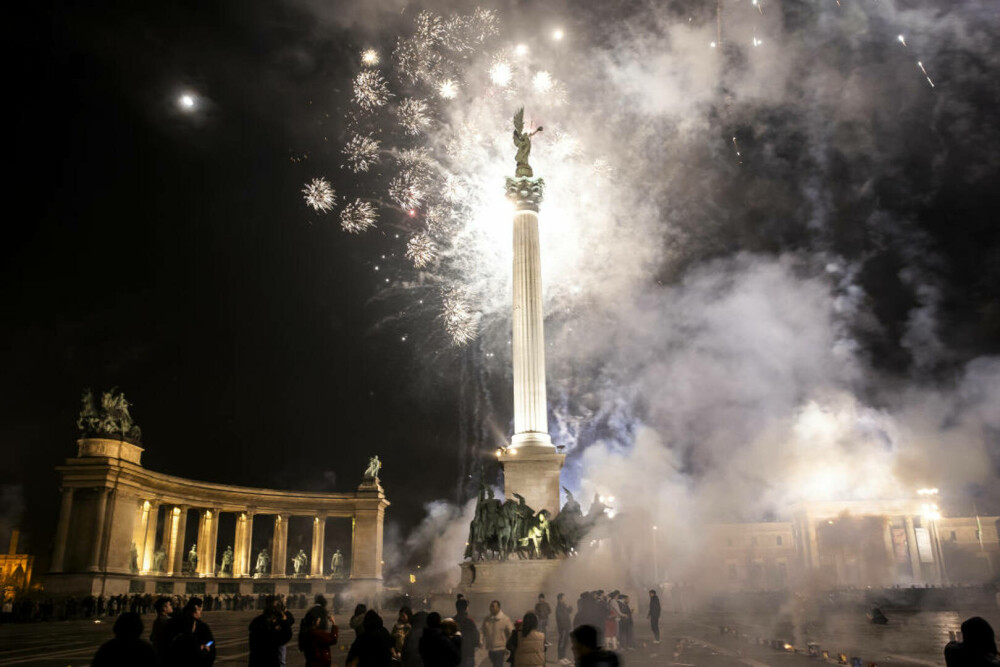 Noaptea de Revelion, văzută din toate colțurile lumii. Cum a întâmpinat omenirea anul 2024 - Imaginea 14