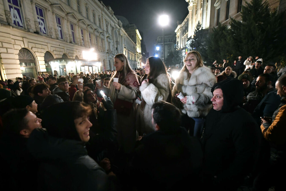 Cum s-au văzut artificiile de Revelion în București. Singurul eveniment organizat în aer liber a fost în Titan - Imaginea 1