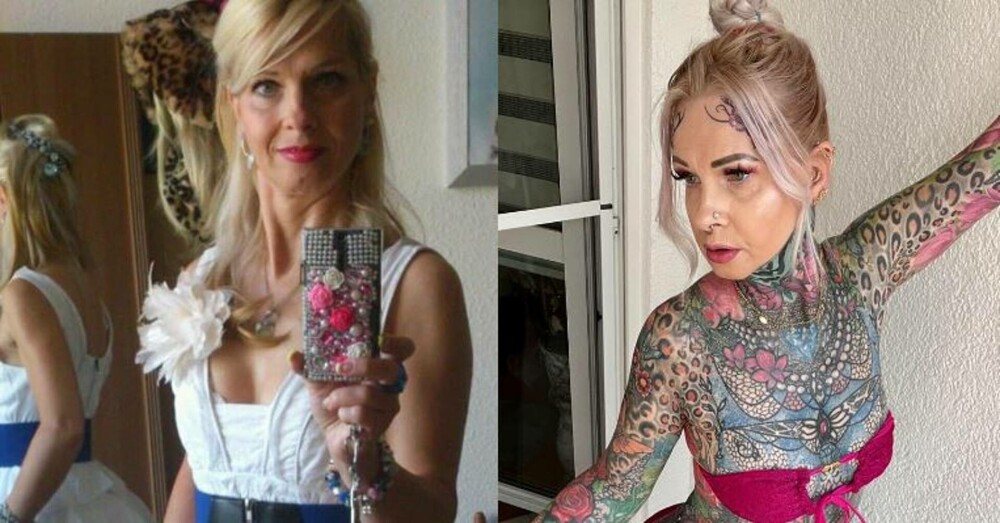 Bunicuța tatuată care a făcut furori pe internet cu felul în care arată. A cheltuit peste 26.000 de euro pe artă corporală - Imaginea 5