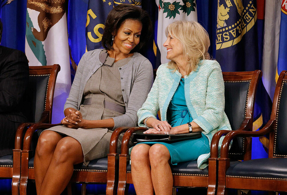 Michelle Obama împlinește 60 de ani. Imagini de colecție cu Prima Doamnă a Statelor Unite | GALERIE FOTO - Imaginea 27