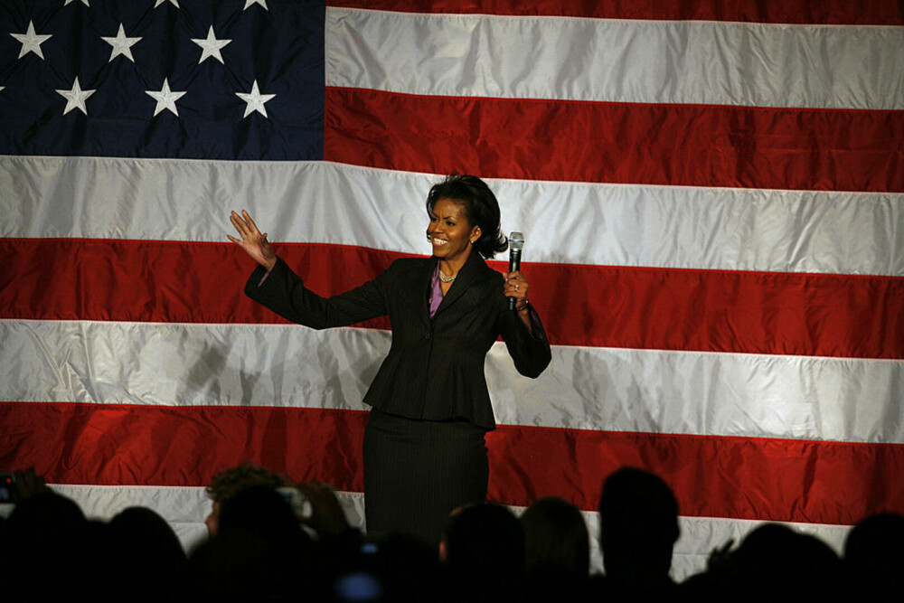 Michelle Obama împlinește 60 de ani. Imagini de colecție cu Prima Doamnă a Statelor Unite | GALERIE FOTO - Imaginea 52