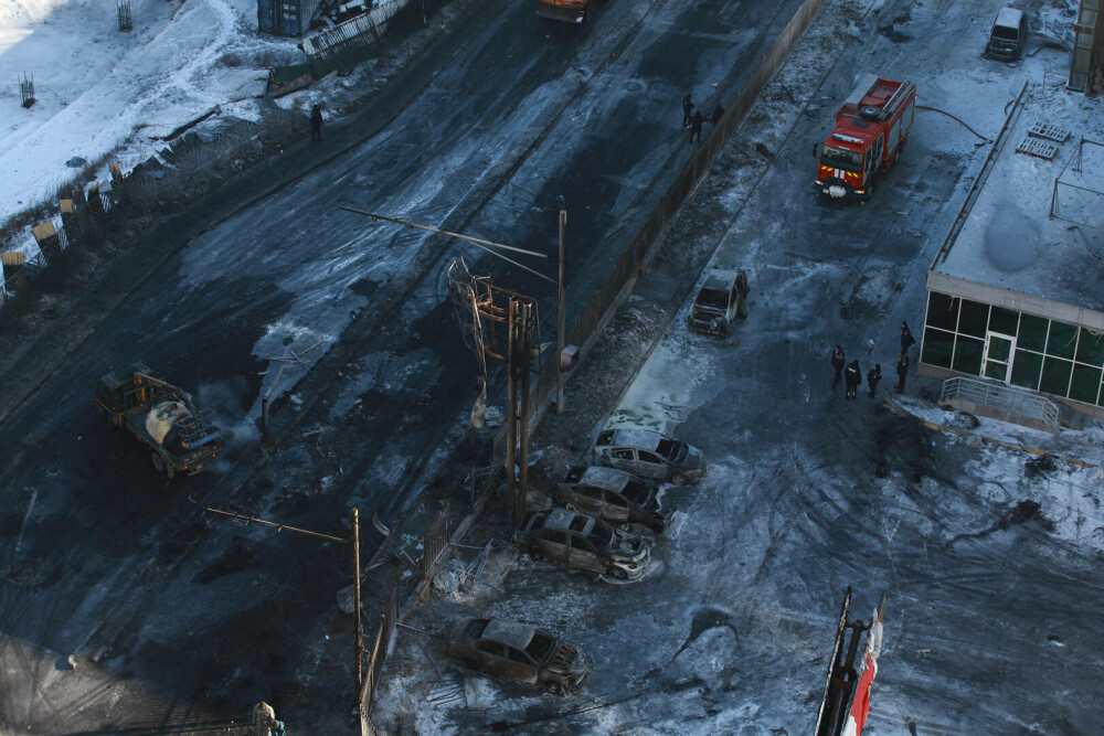 Explozie de gaz în Mongolia. Şase persoane au murit şi 14 au fost rănite. GALERIE FOTO - Imaginea 7