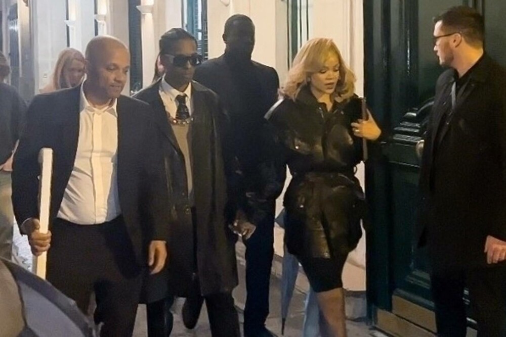 Rihanna și ASAP Rocky, mai îndrăgostiți ca niciodată. Cum au fost surprinși pe străzile din Paris. GALERIE FOTO - Imaginea 2