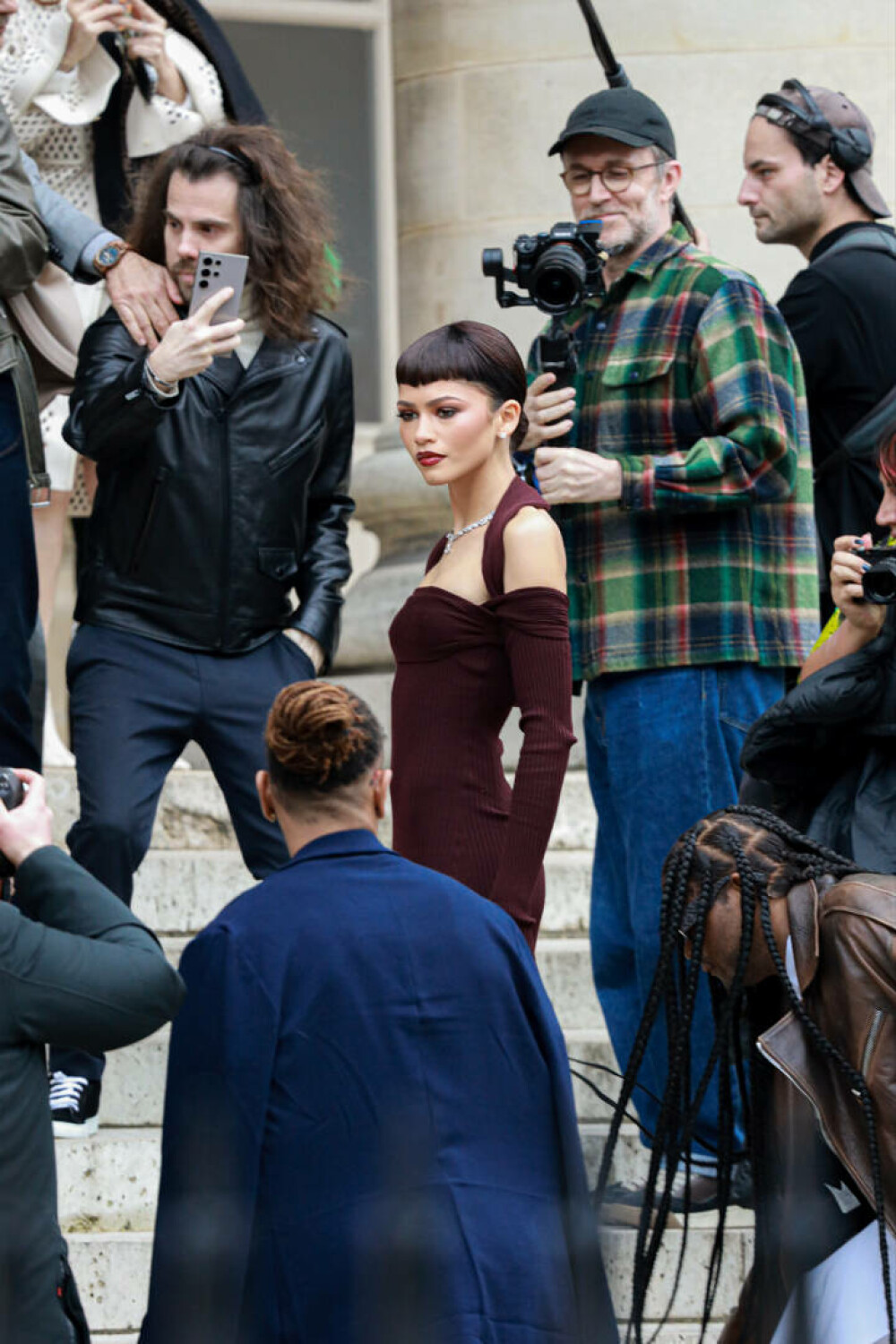 Zendaya și-a făcut o schimbare de look inedită. Cum a apărut vedeta la Săptămâna Modei de la Paris. FOTO - Imaginea 3
