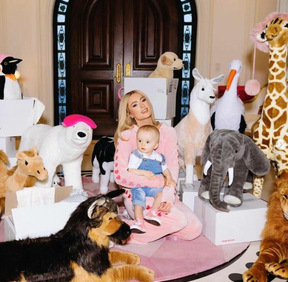 Petrecere cu fast pentru fiul lui Paris Hilton. La aniversarea de un an a avut invitate vedete internaționale | FOTO - Imaginea 30