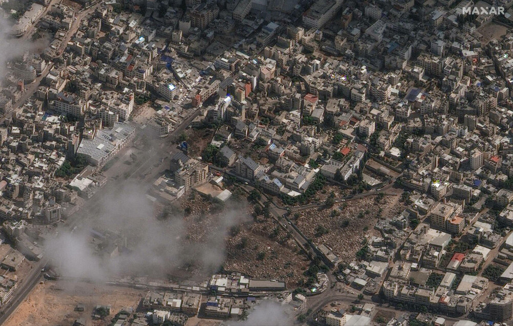 Imaginile dezastrului din Fâșia Gaza. Peisajul apocaliptic lăsat în urma bombardamentelor israeliene | GALERIE FOTO - Imaginea 4