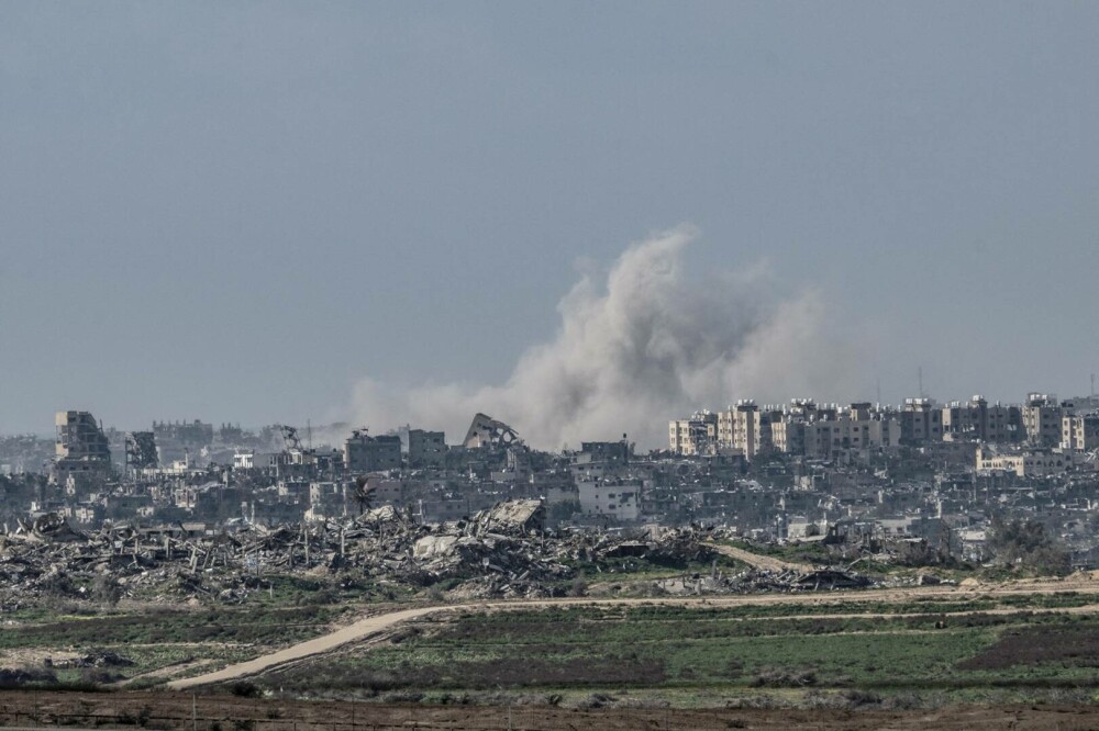 Imaginile dezastrului din Fâșia Gaza. Peisajul apocaliptic lăsat în urma bombardamentelor israeliene | GALERIE FOTO - Imaginea 10