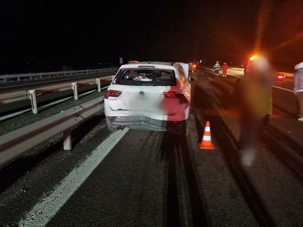 Carambol cu cinci mașini pe autostrada A3. Patru persoane au fost rănite - Imaginea 2