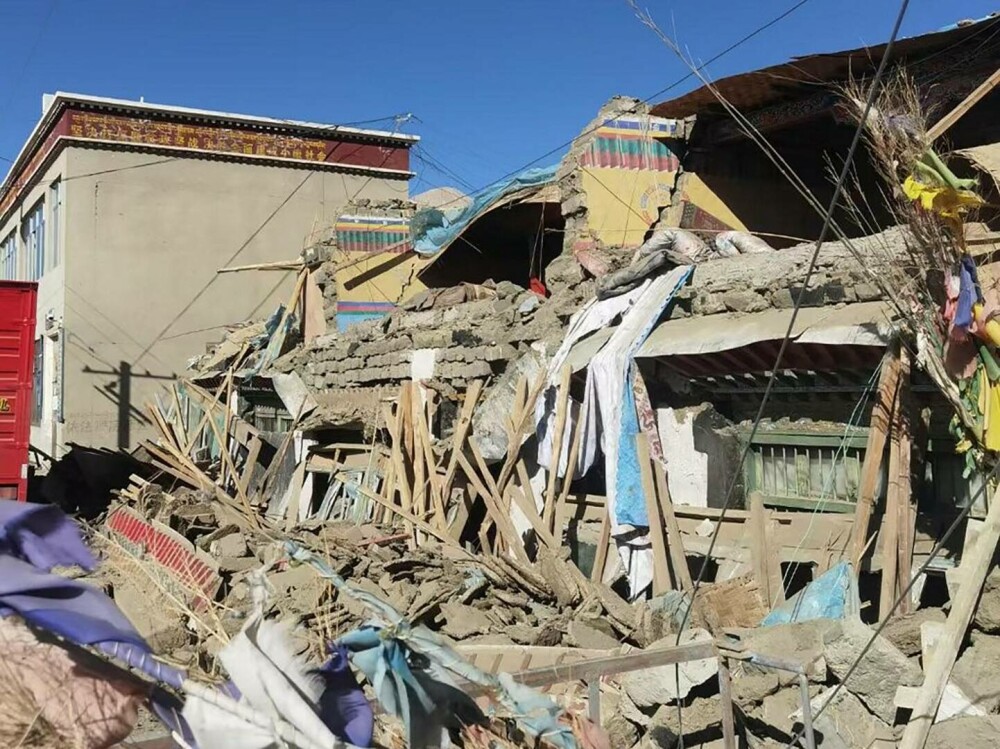 China raportează probleme la cinci baraje din Tibet după cutremurul cu magnitudinea 6,8. GALERIE FOTO - Imaginea 15