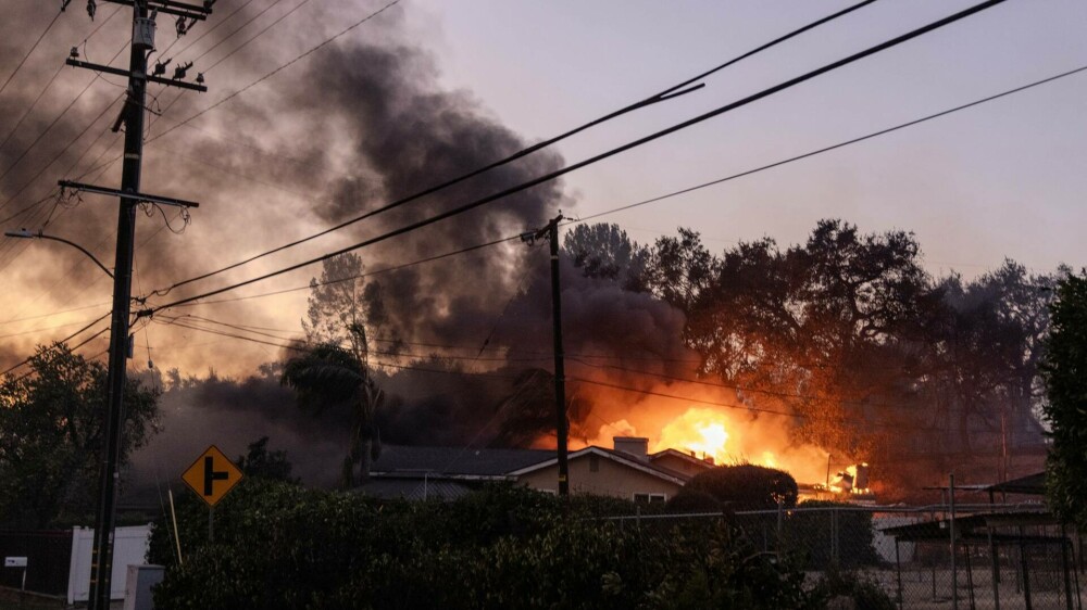 Imagini surprinse din satelit arată efectul devastator al incendiilor din jurul Los Angeles. Haos în zonele rezidențiale - Imaginea 12