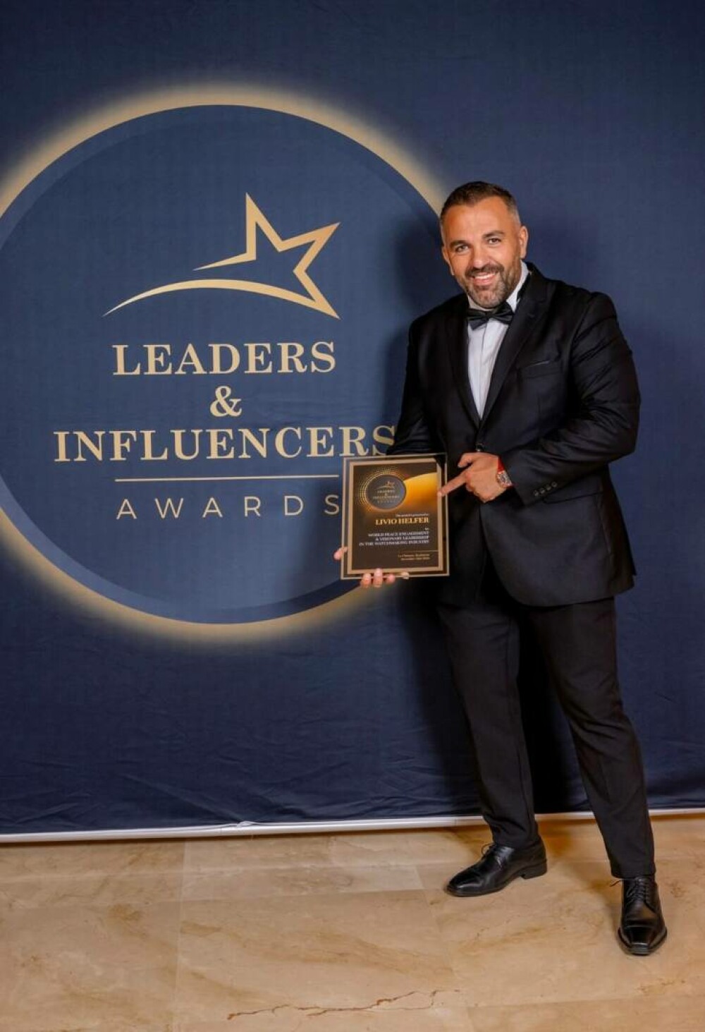 (P) Livio Helfer, premiat la Gala Leaders & Influencers Awards - Imaginea 2