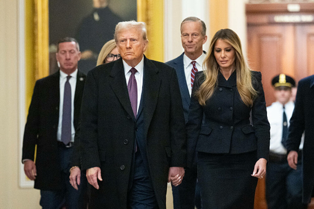 Melania Trump, ținută controversată la funeraliile lui Jimmy Carter. Ce detaliu a atras atenția. GALERIE FOTO - Imaginea 15