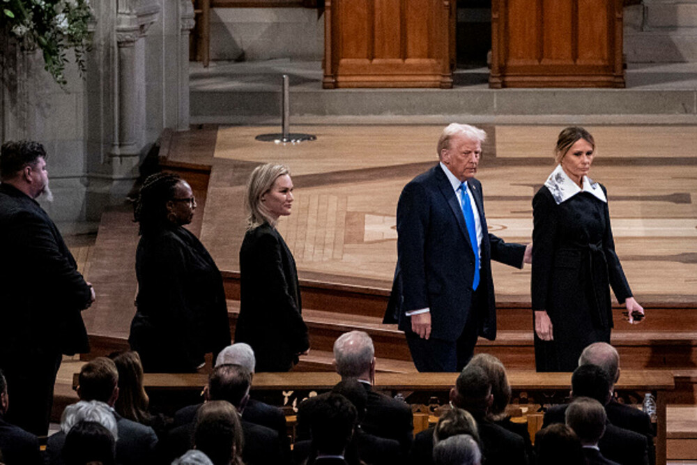 Melania Trump, ținută controversată la funeraliile lui Jimmy Carter. Ce detaliu a atras atenția. GALERIE FOTO - Imaginea 2