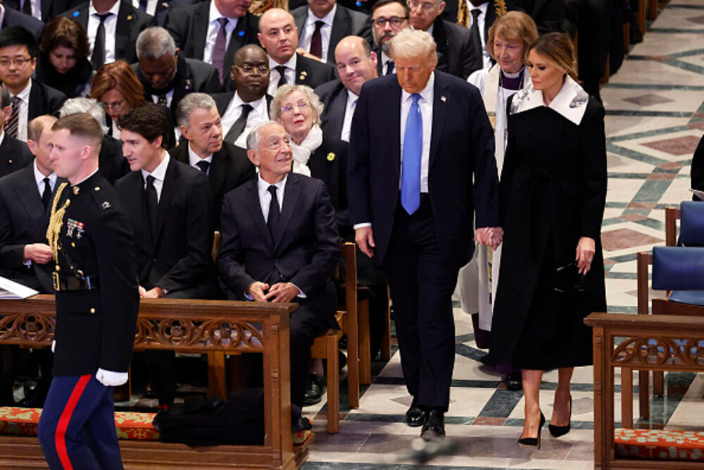 Melania Trump, ținută controversată la funeraliile lui Jimmy Carter. Ce detaliu a atras atenția. GALERIE FOTO - Imaginea 4