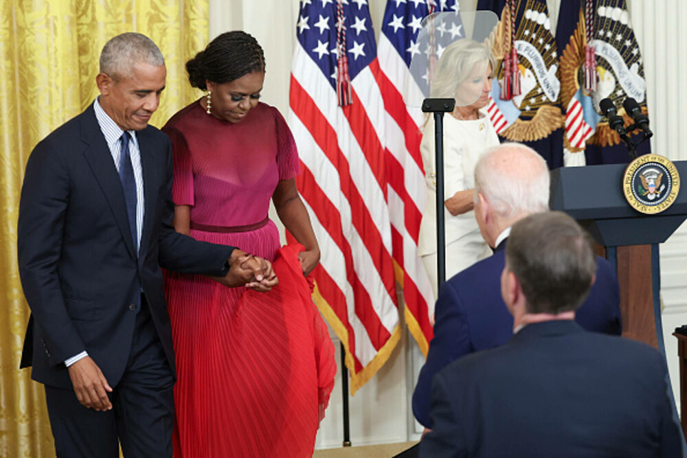 Michelle Obama a împlinit 61 de ani. Barack Obama i-a transmis un mesaj emoționant soției sale. „Te iubesc!”. FOTO - Imaginea 21