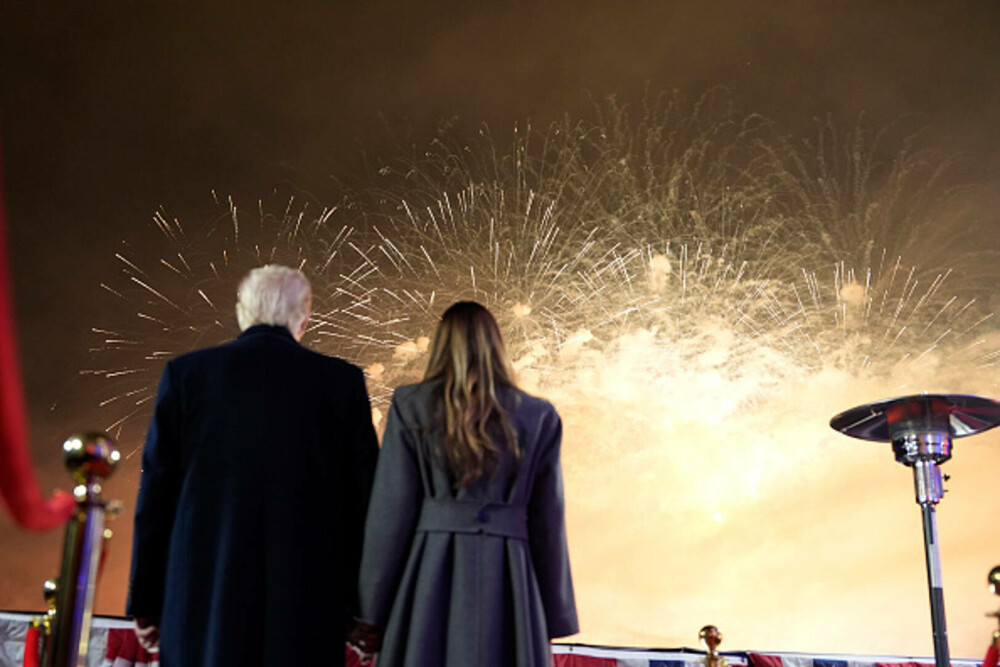 Donald Trump a sosit la Washington. Festivităţile de învestire au început cu focuri de artificii. FOTO & VIDEO - Imaginea 3