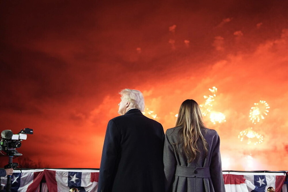 Donald Trump a sosit la Washington. Festivităţile de învestire au început cu focuri de artificii. FOTO & VIDEO - Imaginea 6