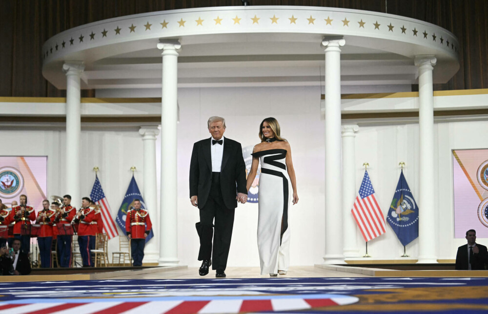 Imagini de la nunta lui Donald Trump cu Melania. Cei doi au aniversat 20 de ani de căsnicie. GALERIE FOTO - Imaginea 1