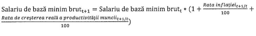 Salariul minim nu va mai sta în pixul politicienilor. Criteriile după care va fi calculat. DOCUMENT - Imaginea 2