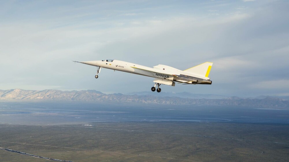 Noul „Concorde”, gata de testare. Avionul XB-1 promite viteze duble față de avioanele de linie obișnuite - Imaginea 1