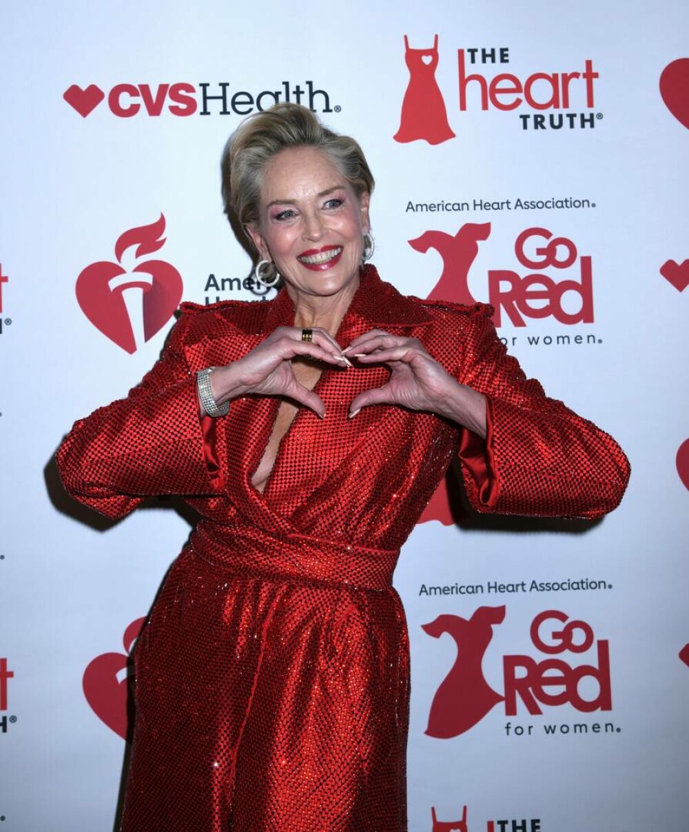 Sharon Stone, apariţie spectaculoasă la un eveniment caritabil în New York City. GALERIE FOTO - Imaginea 2