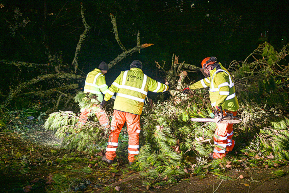 Franța, lovită de furtuna Goretti cu rafale de peste 200 km/h. Peste 380.000 de locuințe au rămas fără electricitate. FOTO - Imaginea 4