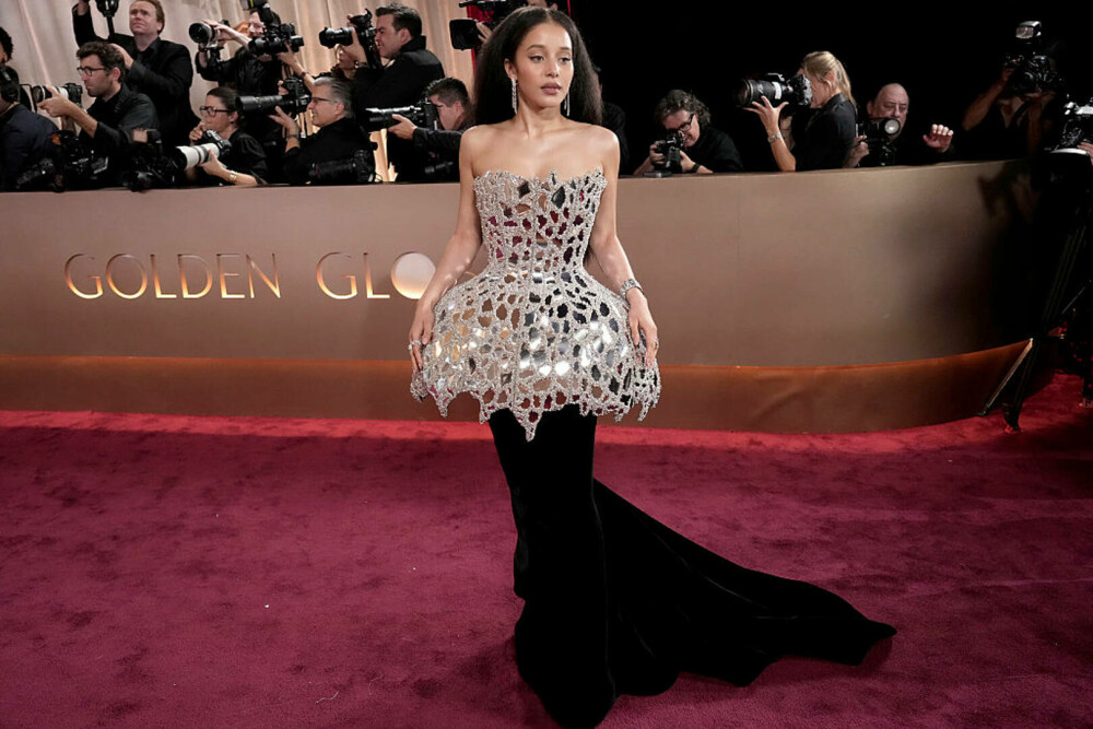 GALERIE FOTO cu cele mai spectaculoase apariții la Globurile de Aur 2026. Actrițele care au uimit publicul cu ținutele lor - Imaginea 29