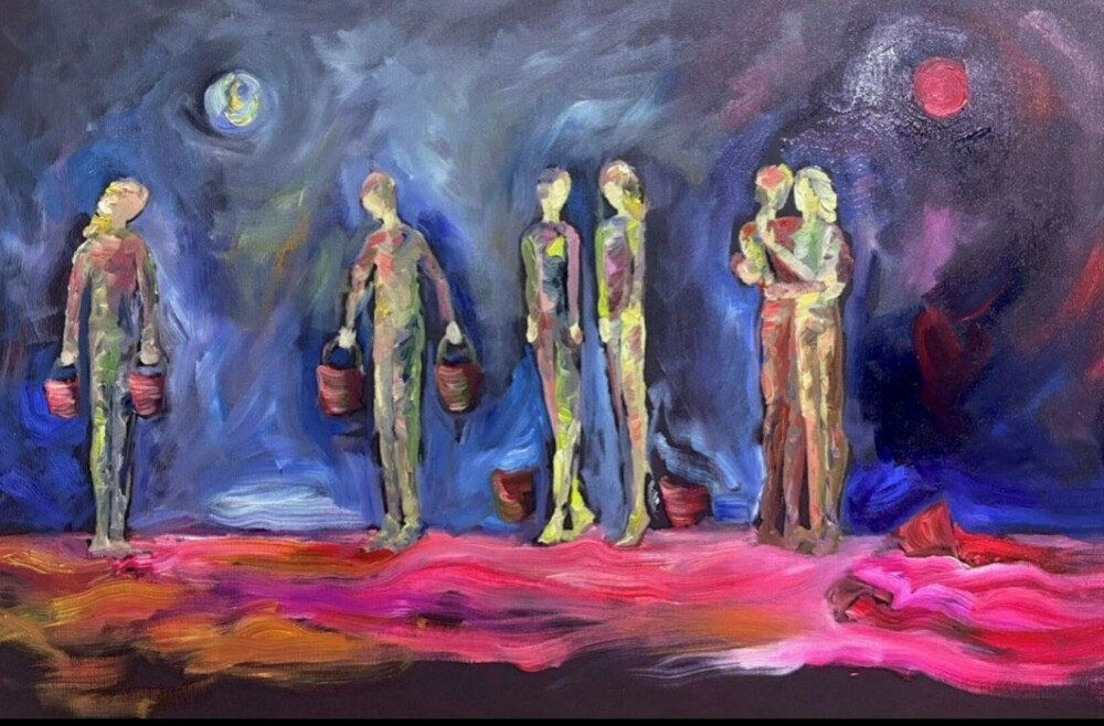 ”Agape’s Reign”. O nouă expoziție de pictură, de Ziua Culturii Naționale: ”Discurs vizual distinct în pictura contemporană” - Imaginea 1