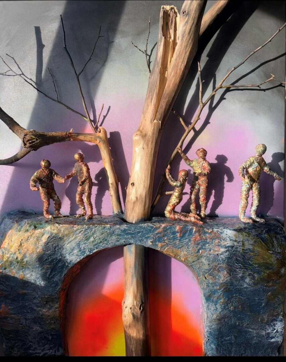 ”Agape’s Reign”. O nouă expoziție de pictură, de Ziua Culturii Naționale: ”Discurs vizual distinct în pictura contemporană” - Imaginea 2