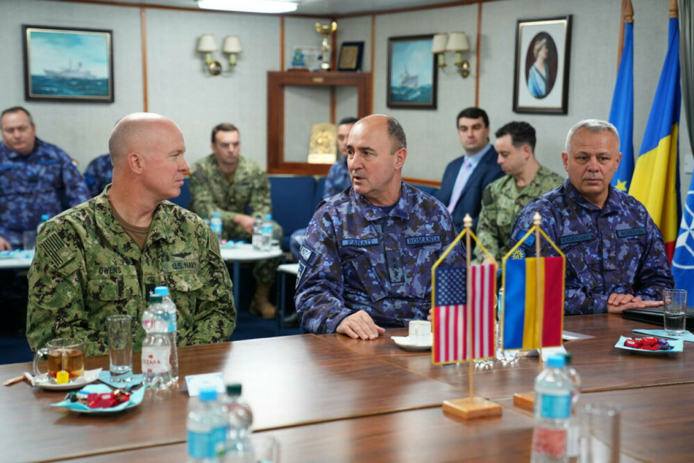 Un șef al Marinei SUA a vizitat Divizionul 508 Rachete de Coastă al Forțelor Navale Române. Ce au transmis americanii | FOTO - Imaginea 16