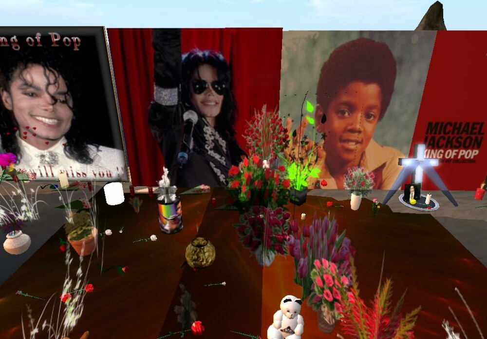 Second Life si-a luat adio de la Michael Jackson! - Imaginea 1