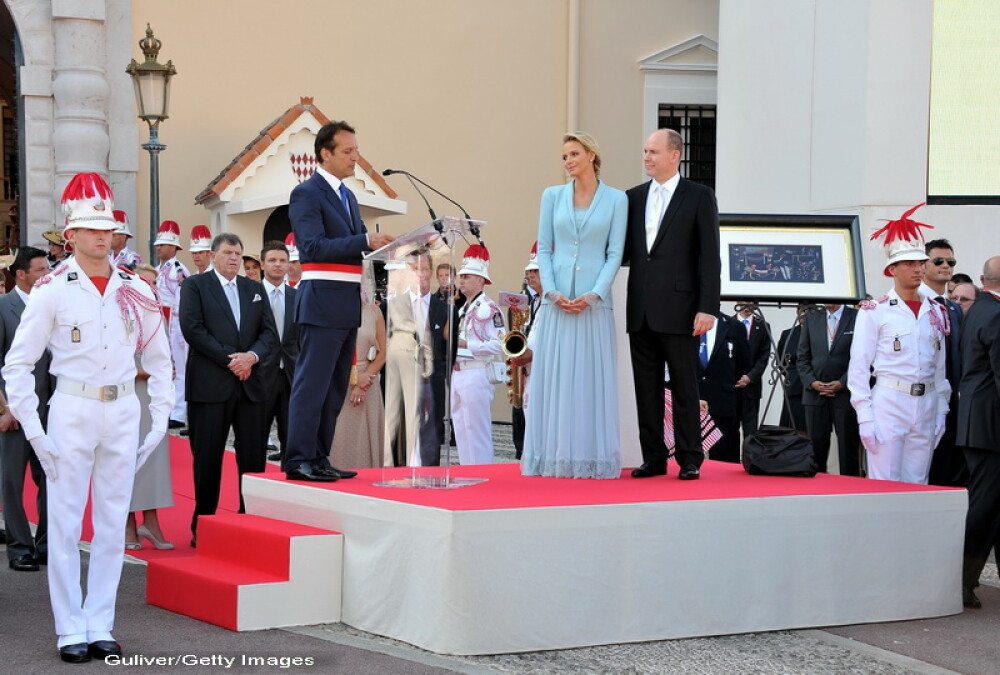 Casatoria civila a Printul Albert de Monaco in imagini. Ce rochie a purtat noua printesa. FOTO - Imaginea 4