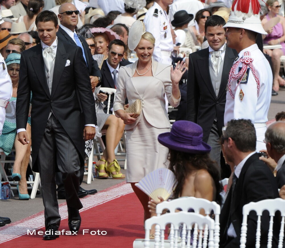 Nunta de la Monaco, parada elegantei si glamour-ului. GALERIE FOTO - Imaginea 3