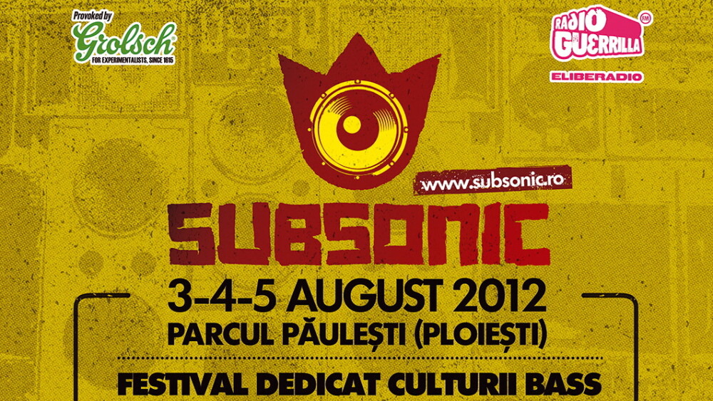 Dub, reggae, bass & more. Festivalul SUBSONIC va avea loc in Parcul Paulesti, 3-5 august 2012 - Imaginea 1