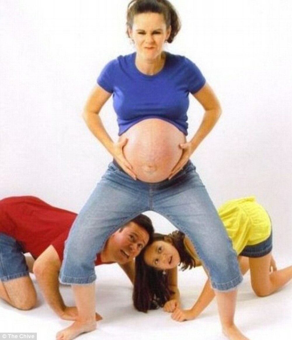 Imaginile din timpul sarcinii pe care parintii nu le pot arata niciodata copiilor. GALERIE FOTO - Imaginea 12