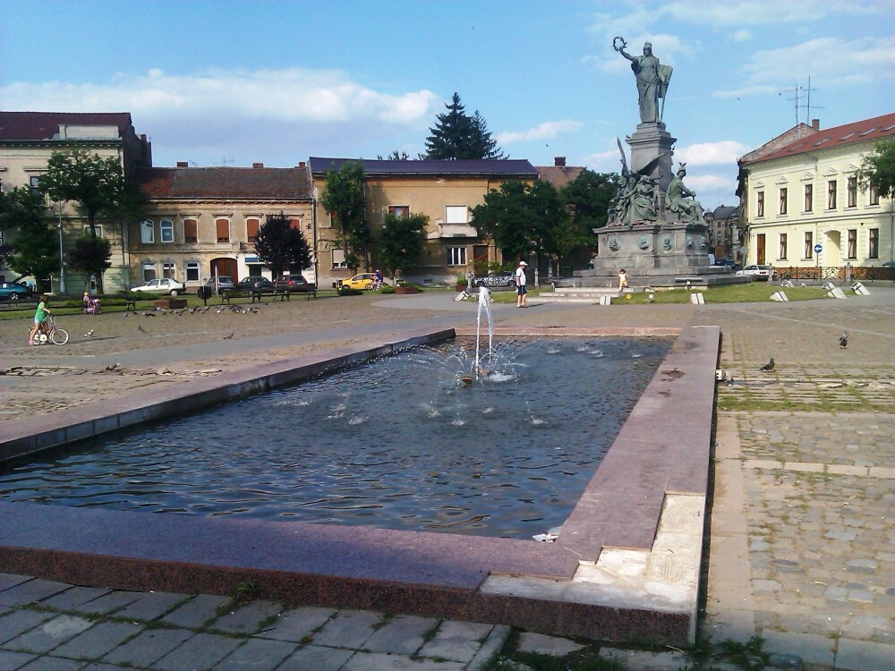 Parcul reconcilierii, simbol al relatiilor romano-ungare, a devenit o ruina. Vezi cum arata acum - Imaginea 1