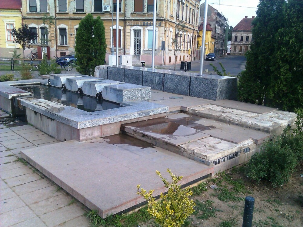 Parcul reconcilierii, simbol al relatiilor romano-ungare, a devenit o ruina. Vezi cum arata acum - Imaginea 4