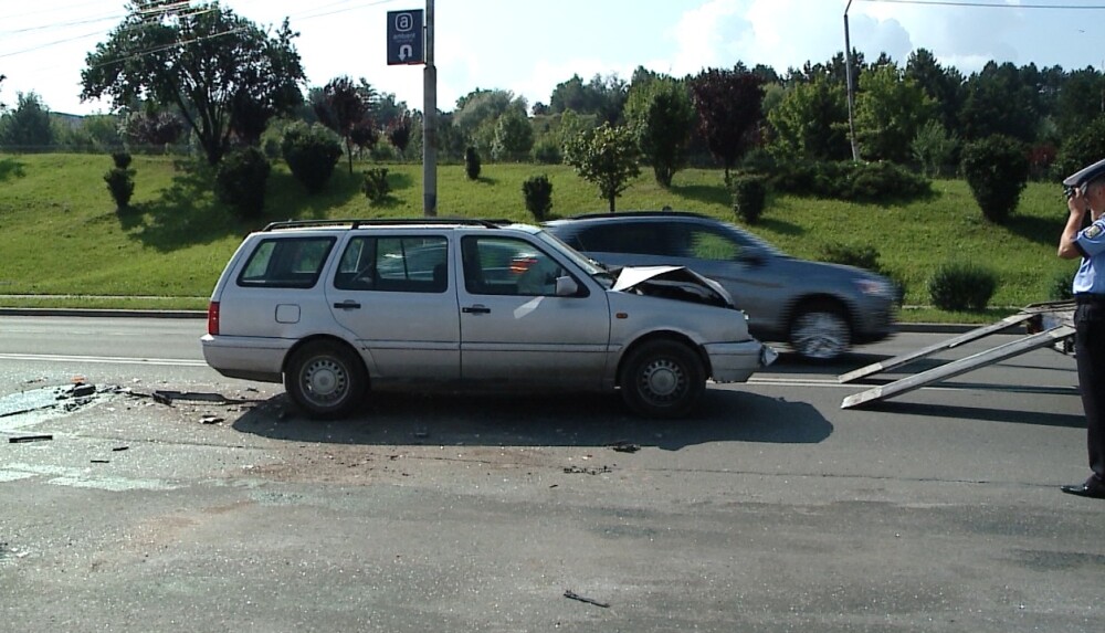 Accident rutier la iesirea din Cluj spre Oradea - Imaginea 2