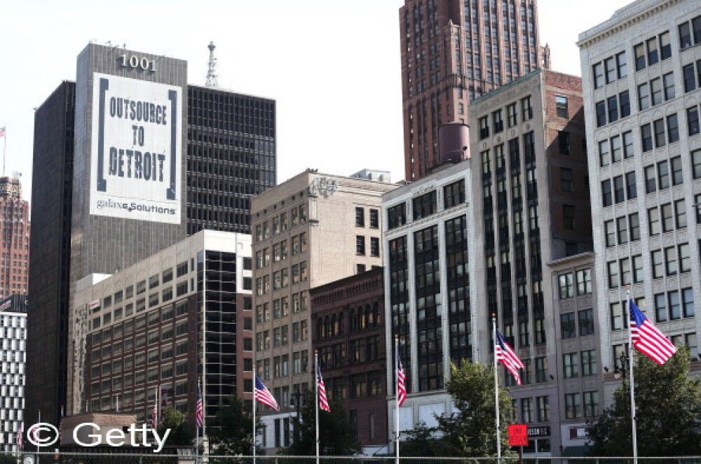 Detroit, cel mai mare oras american declarat in faliment: cum a pierdut jumatate din populatie - Imaginea 1
