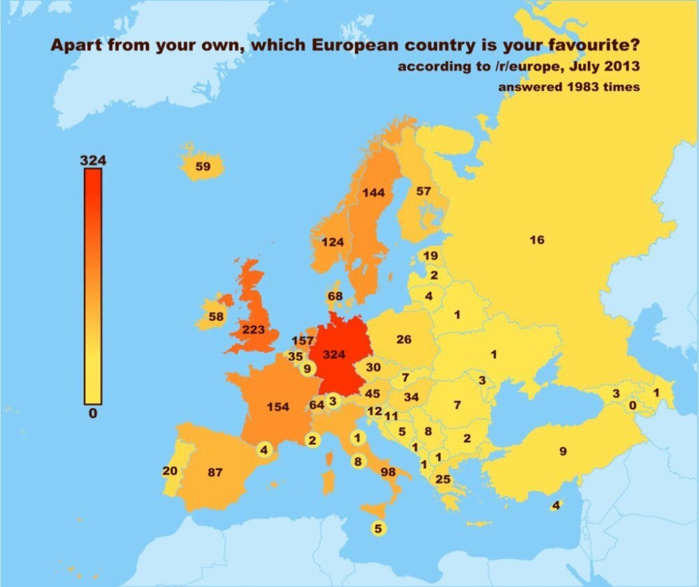 Cum e vazuta Europa pe internet. Unde se bea cel mai mult si unde sunt cele mai frumoase femei - Imaginea 1