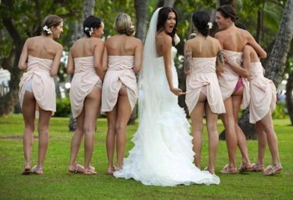 Noua moda la nunti: Cum se fotografiaza domnisoarele de onoare - Imaginea 2