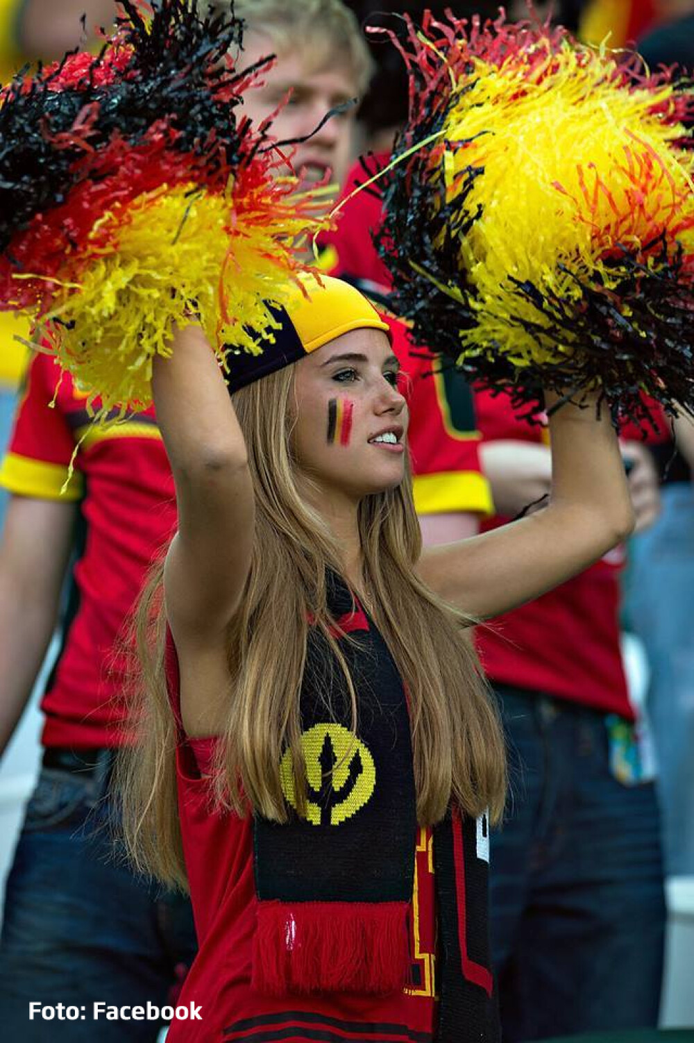 Ce i s-a intamplat unei tinere din Belgia dupa ce a mers la Campionatul Mondial. Acum o cunoaste o lume intreaga. FOTO - Imaginea 2