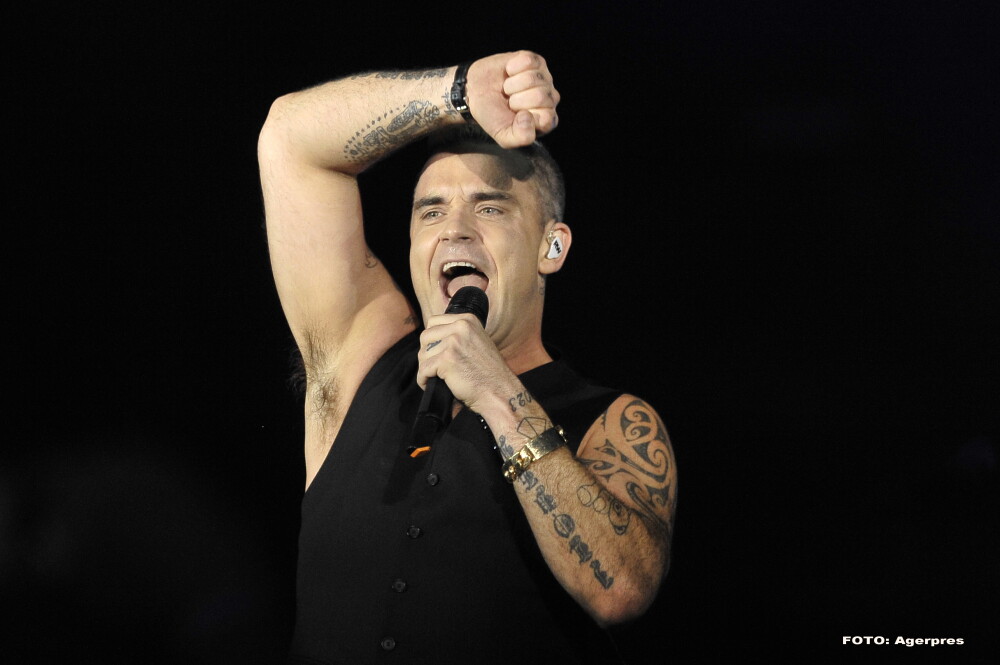 Momente nebunești cu Robbie Williams, în 30 de ani de carieră. Starul rock aniversează 50 de ani | FOTO - Imaginea 18