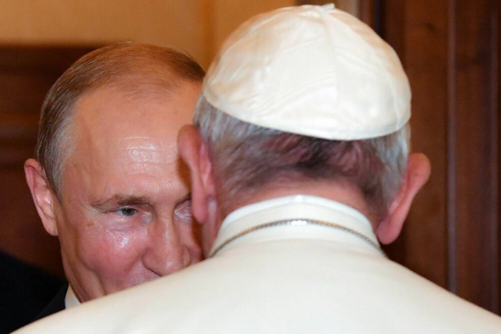 Vladimir Putin a întârziat din nou la o întâlnire cu Papa Francisc, la Vatican - Imaginea 4