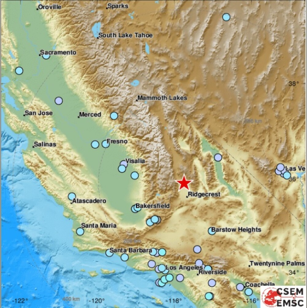 Cutremur cu magnitudinea 7,1 în California. Este al doilea în decurs de 24 de ore - Imaginea 4