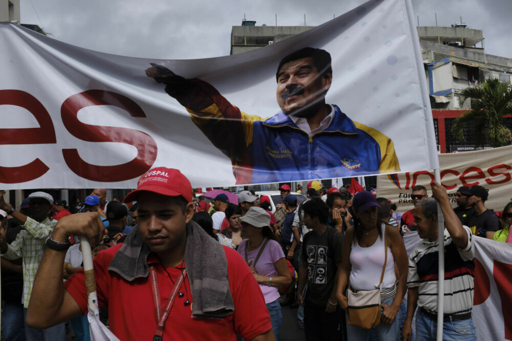 Paradă militară impresionantă organizată de Maduro în Venezuela - Imaginea 8