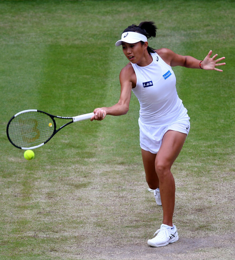 Halep - Zhang la Wimbledon 7-6 6-1. Simona Halep a ajuns în semifinale, la Wimbledon - Imaginea 5