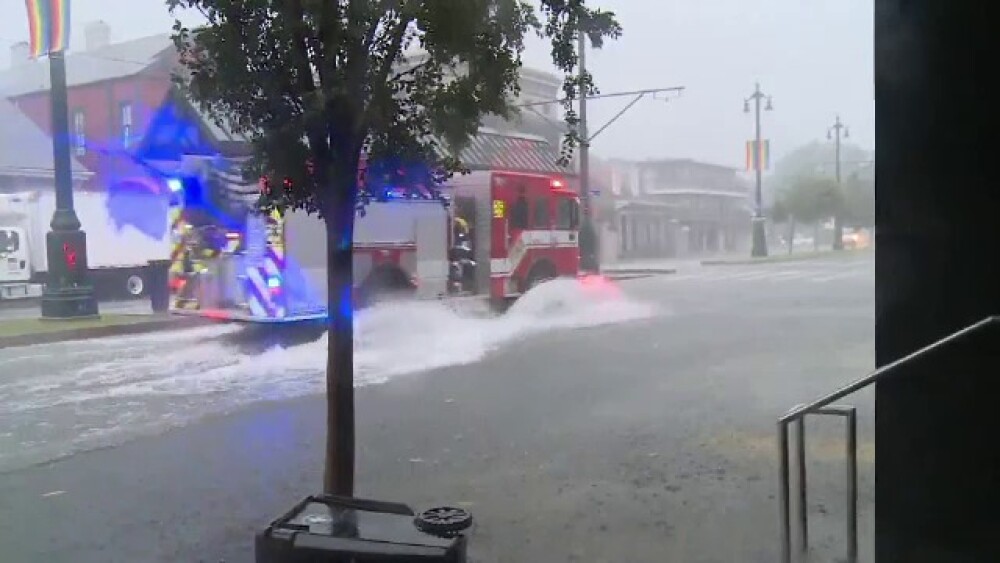 Inundații în New Orleans după prima furtună tropicală a anului - Imaginea 2