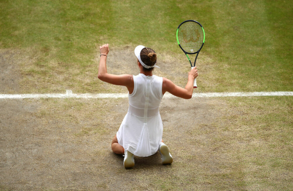 Simona Halep, prima campioană a României la Wimbledon. Victorie istorică, în mai puţin de o oră - Imaginea 20