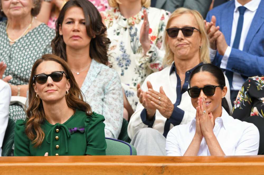 Reacția lui Kate și Meghan, după victoria Simonei Halep la Wimbledon 2019. FOTO + VIDEO - Imaginea 2